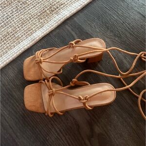 Strappy Heel Sandals Women 8